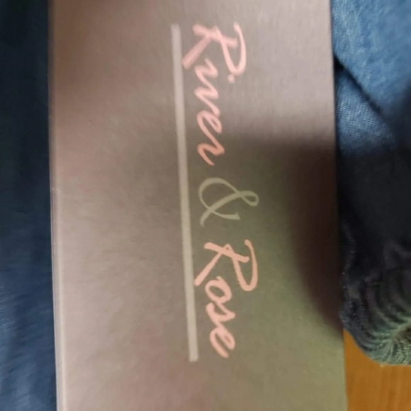 River & Rose Women's Blue 3/4 Sleeve Boho Blouse Sz Medium NWT - Picture 6 of 7